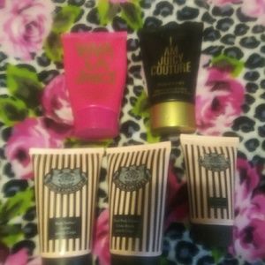 Five Juicy Couture lotions
